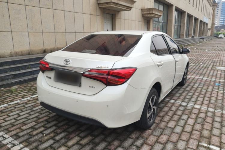 Used Toyota Levin 2017 Revised 185T CVT Elite Edition China V Standard Rear Right 45 Deg