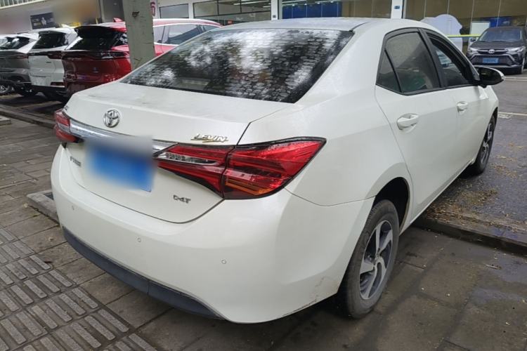 Used Toyota Levin 2017 Revised 185T CVT Elite Edition China V Standard Rear Right 45 Deg