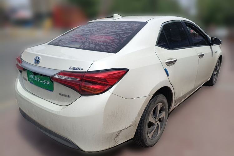 Used Toyota Levin 2017 Revised Dual-Engine 1.8H GS E-CVT Elite Sunroof Version China V Standard Rear Right 45 Deg