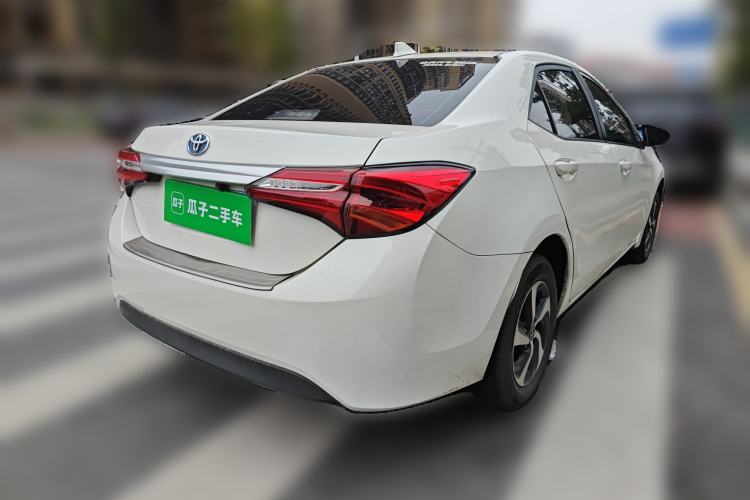 Used Toyota Levin 2017 Revised Dual-Engine 1.8H GS E-CVT Elite Sunroof Version China V Standard Rear Right 45 Deg