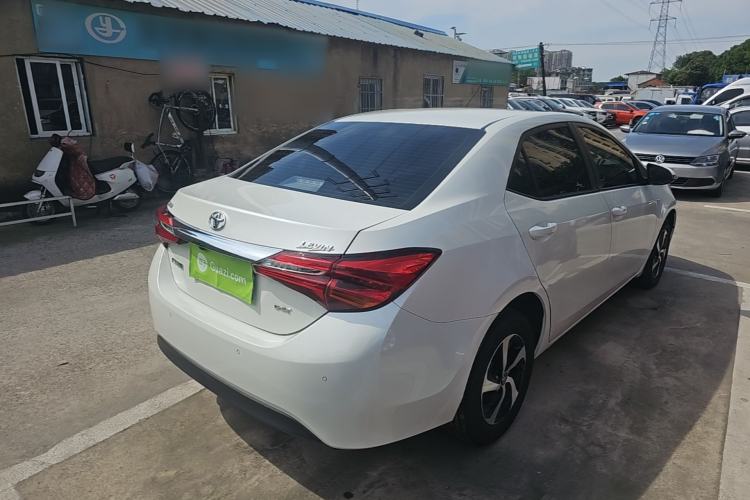 Used Toyota Levin 2017 Revised 185T CVT Elite Edition China V Standard Rear Right 45 Deg