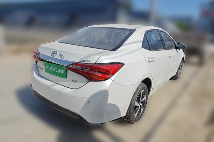 Used Toyota Levin 2017 Revised 185T CVT Elite Edition China V Standard Rear Right 45 Deg