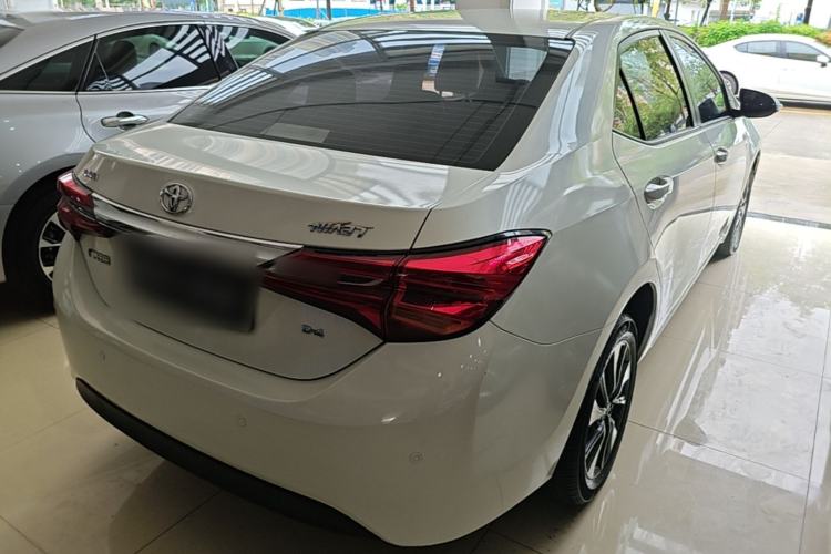 Used Toyota Levin 2017 Revised 185T CVT Leading Edition China V Standard Rear Right 45 Deg
