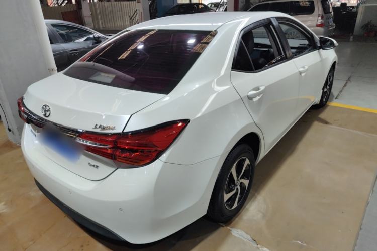 Used Toyota Levin 2017 Revised 185T CVT Elite Edition China V Standard Rear Right 45 Deg
