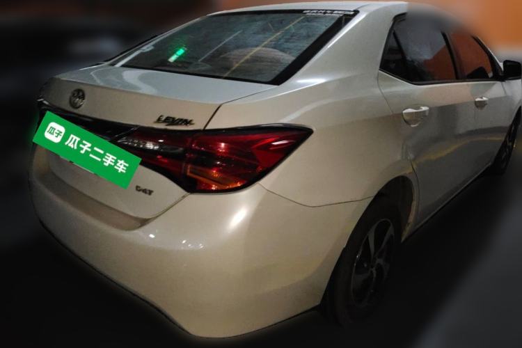 Used Toyota Levin 2017 Revised 185T CVT Elite Edition China V Standard Rear Right 45 Deg