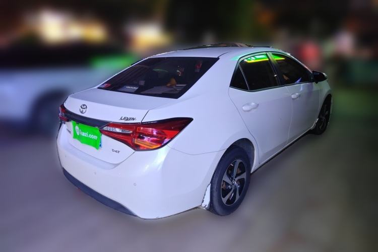 Used Toyota Levin 2017 Revised 185T CVT Elite Edition China V Standard Rear Right 45 Deg