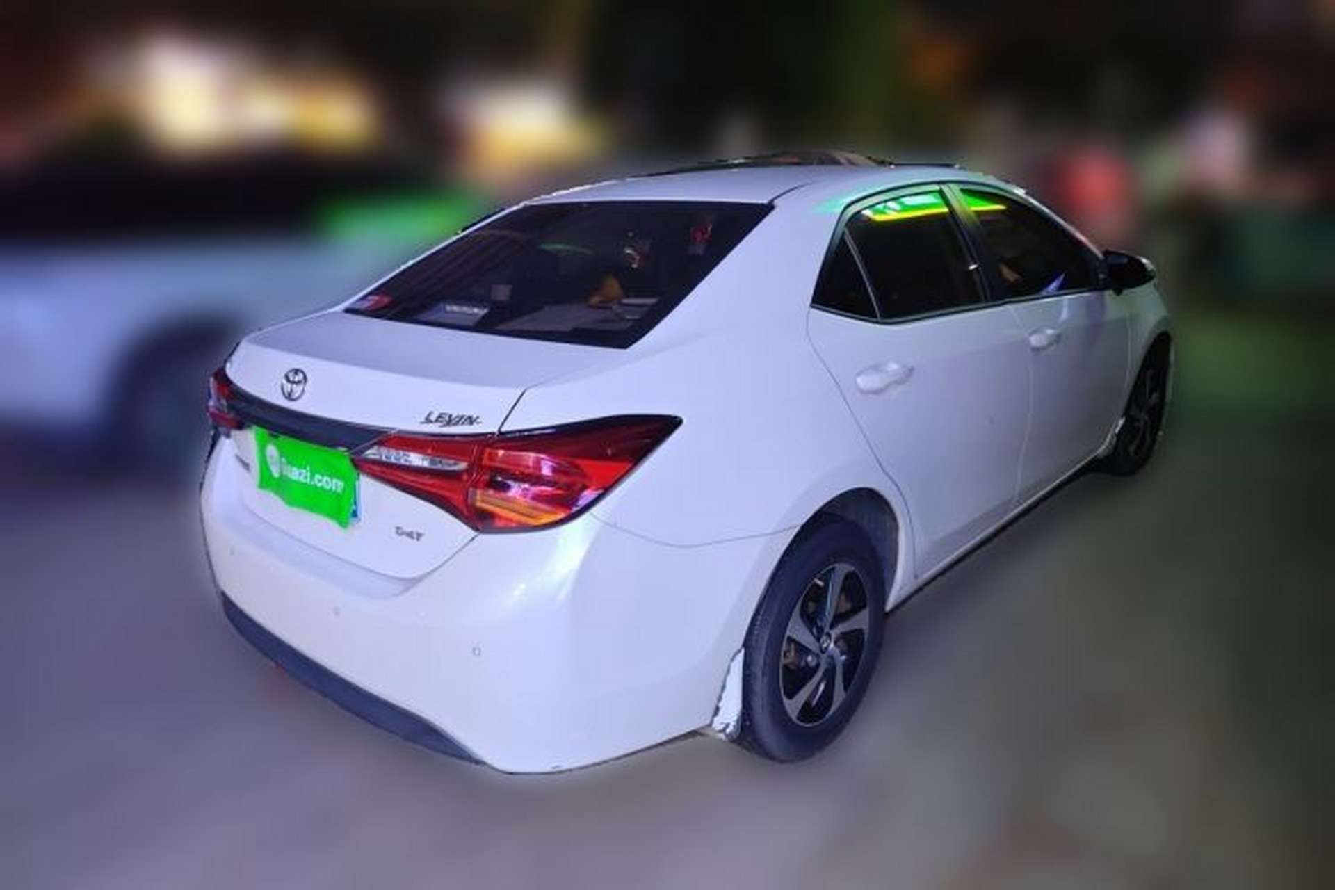 Used Toyota Levin 2017 Revised 185T CVT Elite Edition China V Standard Rear Right 45 Deg