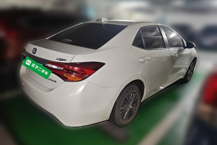 Used Toyota Levin 2017 Revised Dual-Engine 1.8H GS E-CVT Elite Sunroof Version China V Standard Rear Right 45 Deg