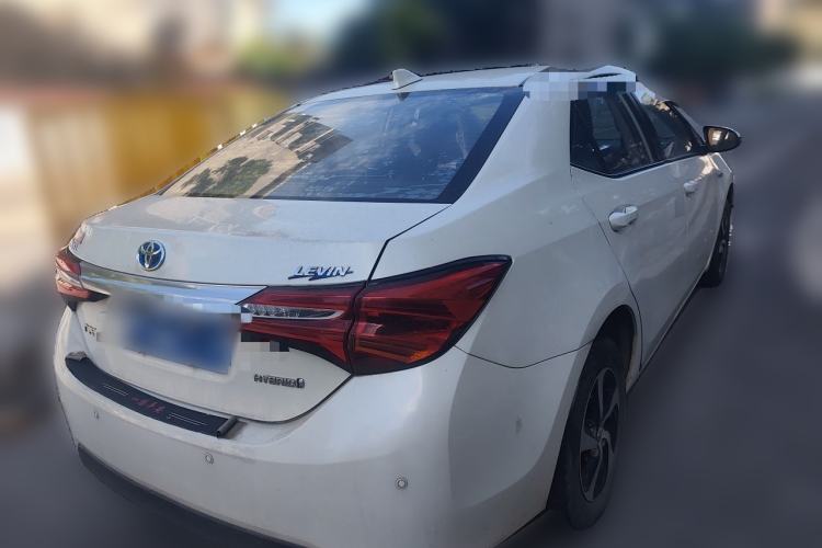 Used Toyota Levin 2017 Revised Dual-Engine 1.8H GS E-CVT Elite Sunroof Version China V Standard Rear Right 45 Deg