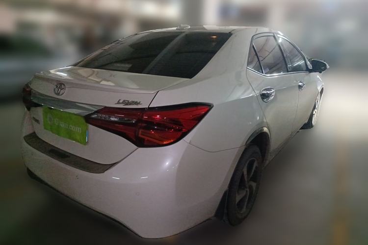 Used Toyota Levin 2017 Revised 185T CVT Elite Edition China V Standard Rear Right 45 Deg