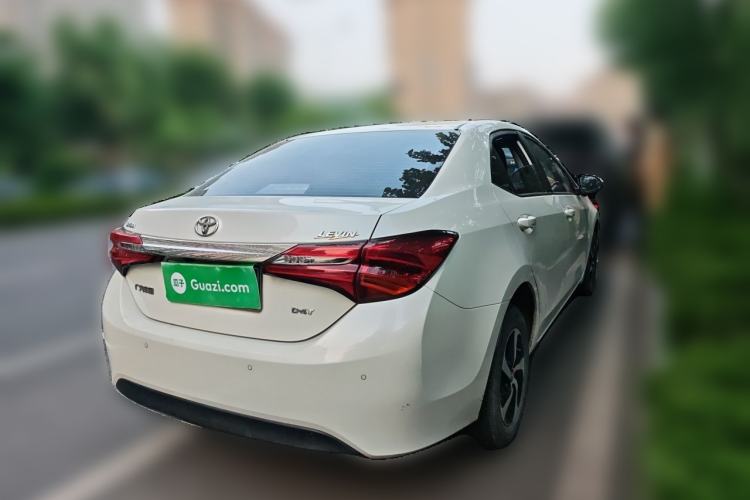 Used Toyota Levin 2017 Revised 185T CVT Elite Edition China V Standard Rear Right 45 Deg