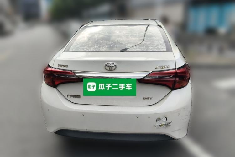 Used Toyota Levin 2017 Revised 185T CVT Elite Edition China V Standard Rear