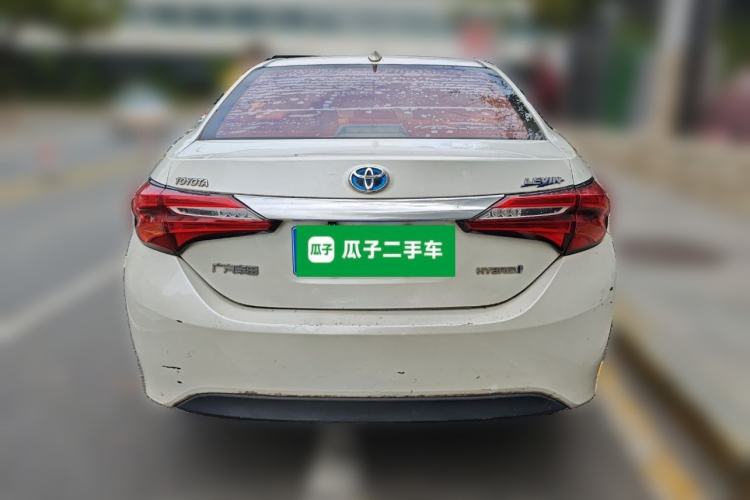 Used Toyota Levin 2017 Revised Dual-Engine 1.8H GS E-CVT Elite Sunroof Version China V Standard Rear