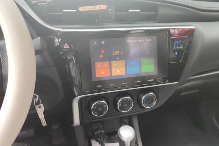 Used Toyota Levin 2017 Revised Version 185T CVT Elite Edition China VI Standard Audio And AC Panel