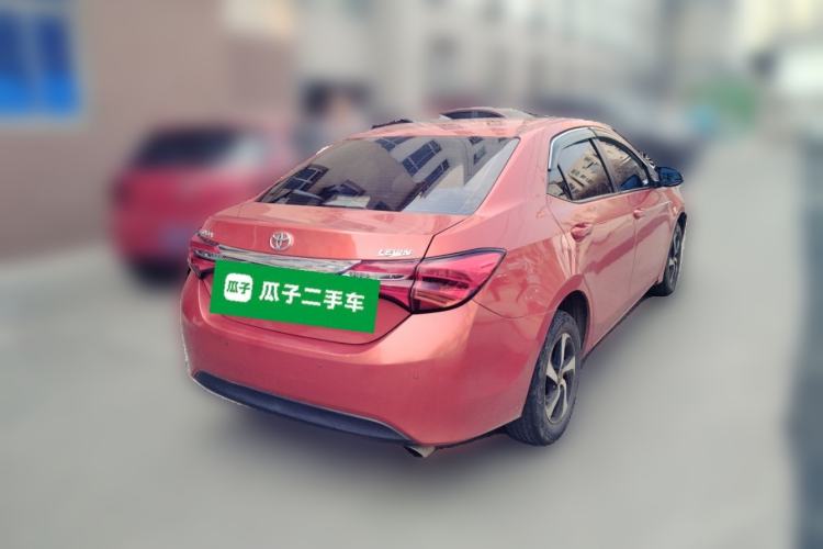 Used Toyota Levin 2017 Revised 185T CVT Elite Edition China V Standard Rear Right 45 Deg