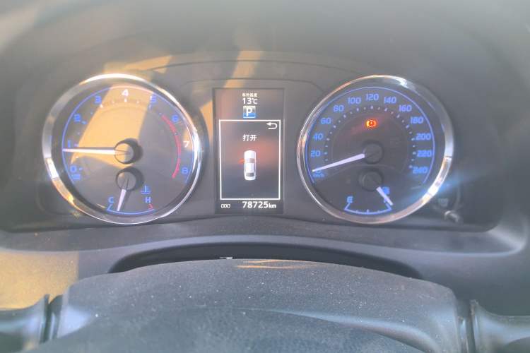 Used Toyota Levin 2018 185T CVT Luxury Edition China V Standard Instrument Cluster