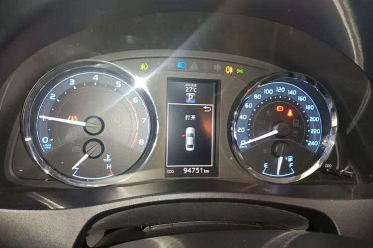 Used Toyota Levin 2018 185T CVT Luxury Edition China V Standard Instrument Cluster