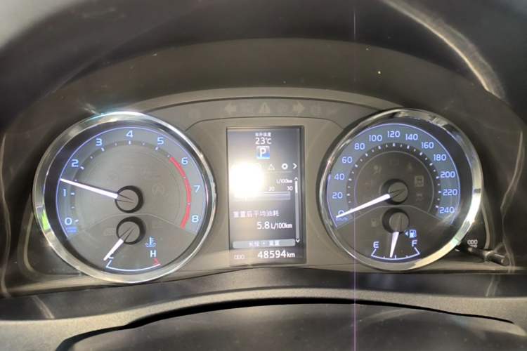 Used Toyota Levin 2018 185T CVT Luxury Edition China V Standard Instrument Cluster