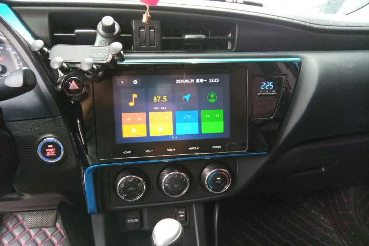 Used Toyota Levin 2018 185T CVT Luxury Edition China V Standard Audio And AC Panel