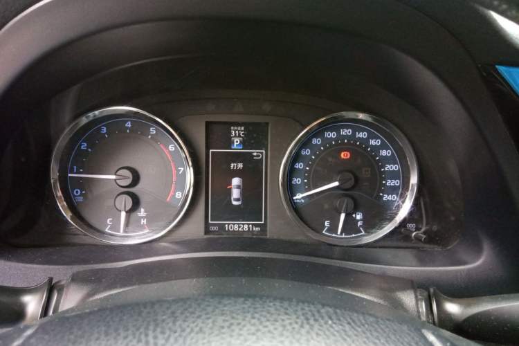 Used Toyota Levin 2018 185T CVT Luxury Edition China V Standard Instrument Cluster