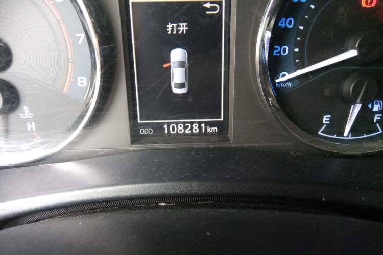 Used Toyota Levin 2018 185T CVT Luxury Edition China V Standard Odometer Close Up