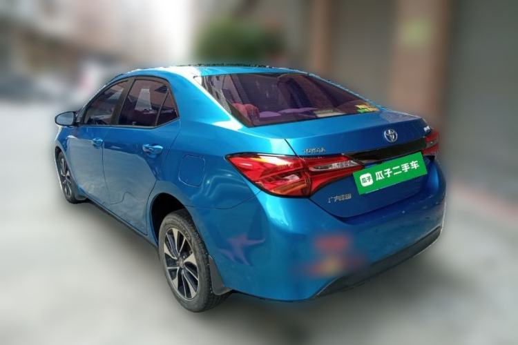 Used Toyota Levin 2018 185T CVT Luxury Edition China V Standard Rear Left 45 Deg