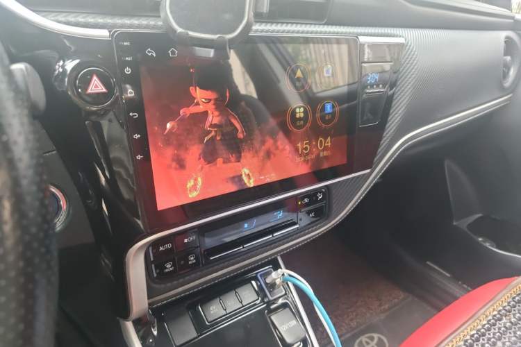 Used Toyota Levin 2018 Dual-Engine 1.8H GS-V E-CVT Prestige Version China V Standard Audio And AC Panel