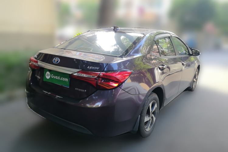 Used Toyota Levin 2018 Dual-Engine 1.8H GS-V E-CVT Prestige Version China V Standard Rear Right 45 Deg