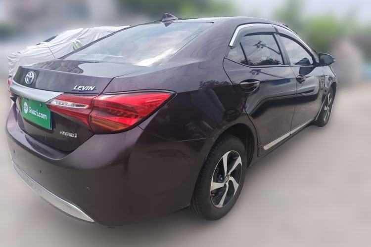 Used Toyota Levin 2018 Dual-Engine 1.8H GS-V E-CVT Prestige Version China V Standard Rear Right 45 Deg