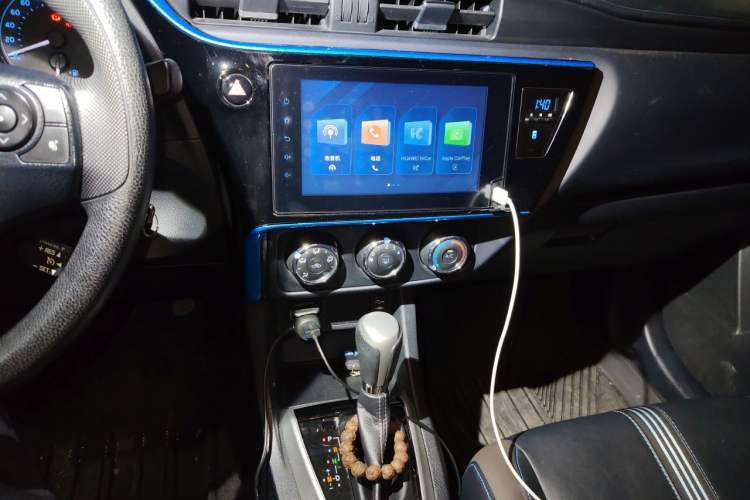 Used Toyota Levin 2018 185T CVT Luxury Edition China V Standard Audio And AC Panel