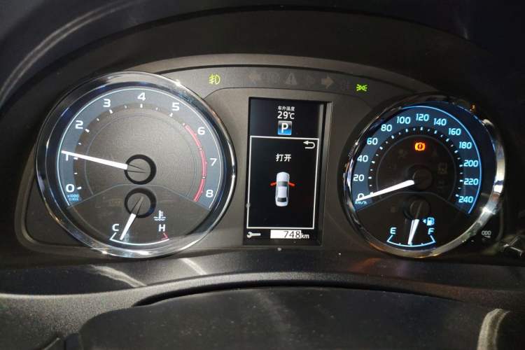 Used Toyota Levin 2018 185T CVT Luxury Edition China V Standard Instrument Cluster