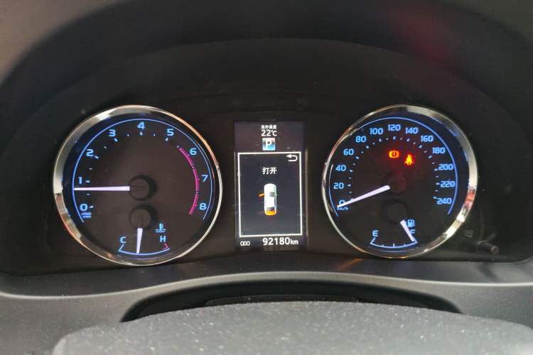 Used Toyota Levin 2018 185T CVT Luxury Edition China V Standard Instrument Cluster