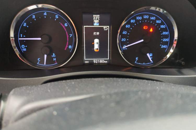 Used Toyota Levin 2018 185T CVT Luxury Edition China V Standard Odometer Close Up