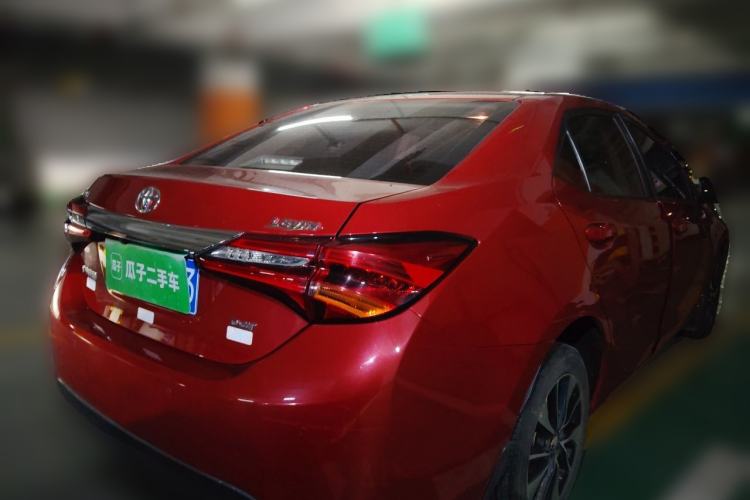 Used Toyota Levin 2018 185T CVT Luxury Edition China V Standard Rear Right 45 Deg