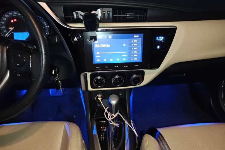 Used Toyota Levin 2018 185T CVT Luxury Edition Audio And AC Panel
