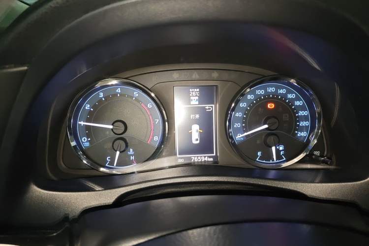 Used Toyota Levin 2018 185T CVT Luxury Edition China V Standard Instrument Cluster