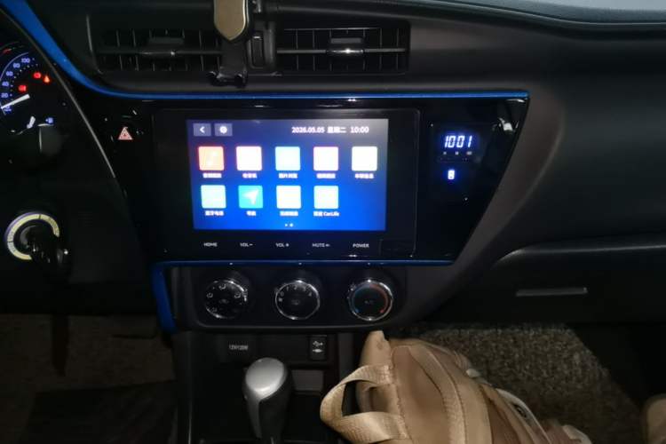 Used Toyota Levin 2018 185T CVT Prestige Version China VI Standard Audio And AC Panel