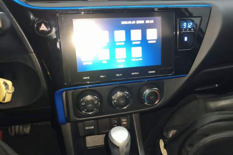 Used Toyota Levin 2018 185T CVT Luxury Edition China V Standard Audio And AC Panel