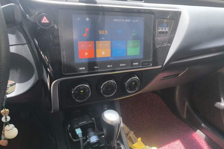 Used Toyota Levin 2018 185T CVT Luxury Edition Audio And AC Panel