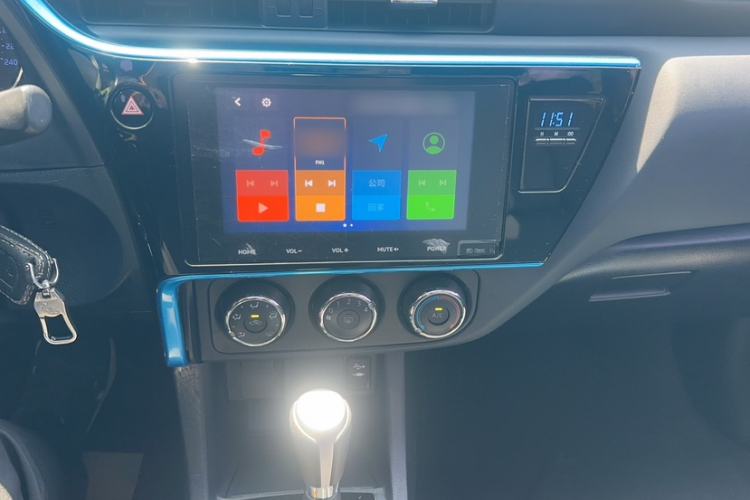 Used Toyota Levin 2018 185T CVT Luxury Edition China V Standard Audio And AC Panel