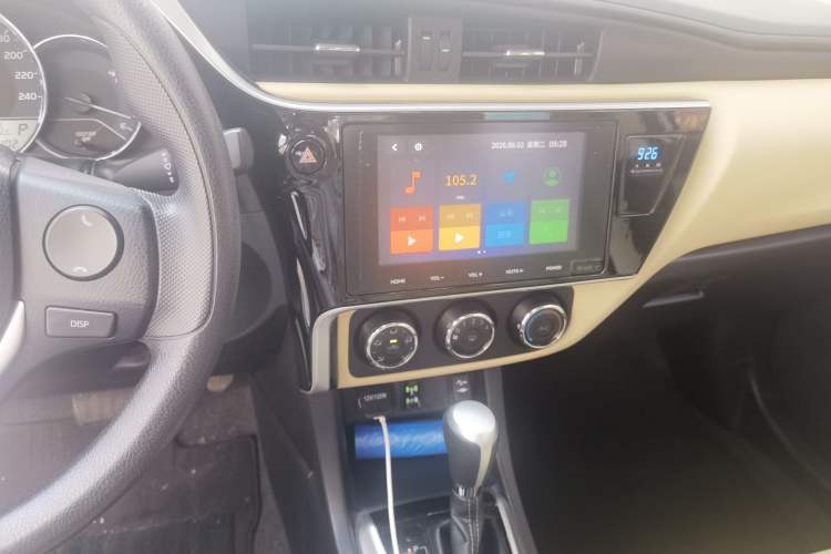 Used Toyota Levin 2018 185T CVT Luxury Edition Audio And AC Panel