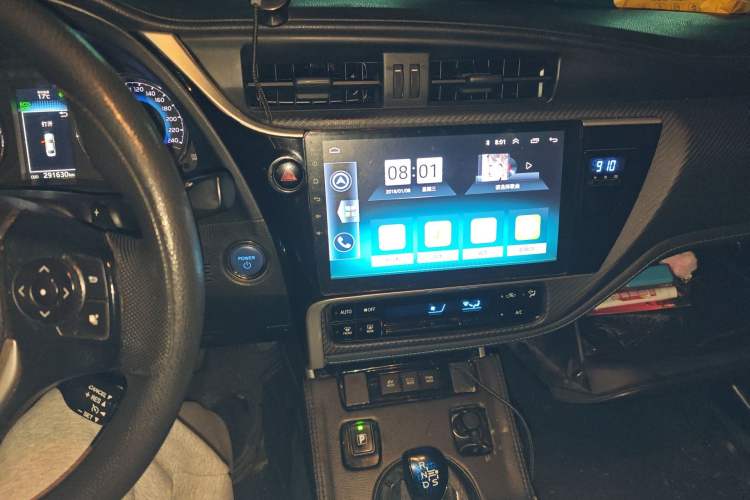 Used Toyota Levin 2018 Dual-Engine 1.8H GS-V E-CVT Prestige Version China V Standard Audio And AC Panel