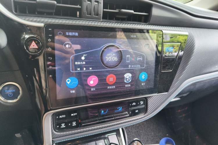 Used Toyota Levin 2018 Dual-Engine 1.8H GS-V E-CVT Prestige Version China VI Standard Audio And AC Panel