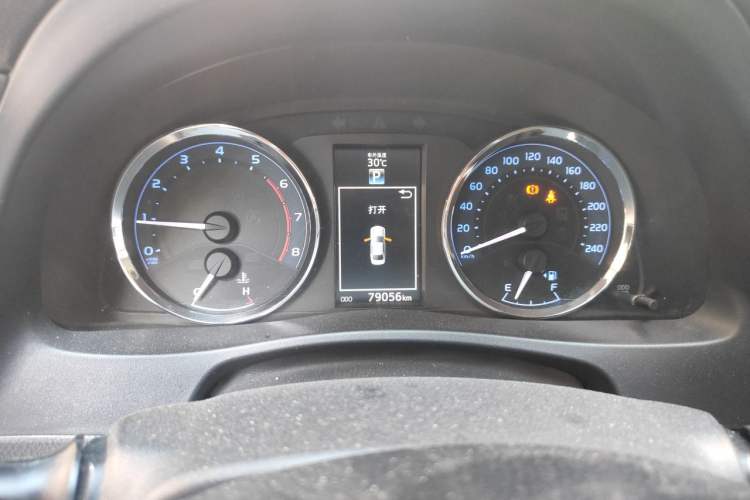 Used Toyota Levin 2018 185T CVT Luxury Edition China V Standard Instrument Cluster