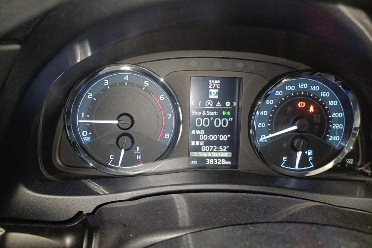 Used Toyota Levin 2018 185T CVT Luxury Edition China V Standard Instrument Cluster
