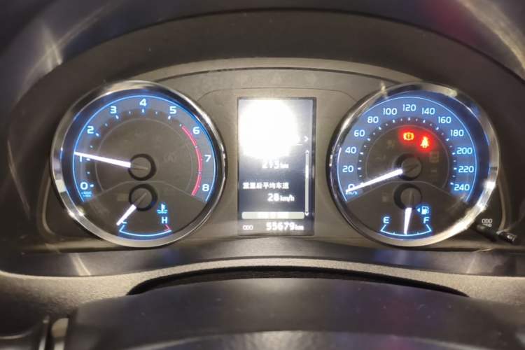 Used Toyota Levin 2018 185T CVT Luxury Edition China V Standard Instrument Cluster