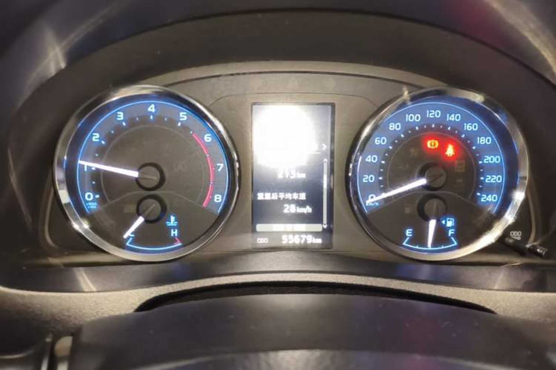 Used Toyota Levin 2018 185T CVT Luxury Edition China V Standard Instrument Cluster
