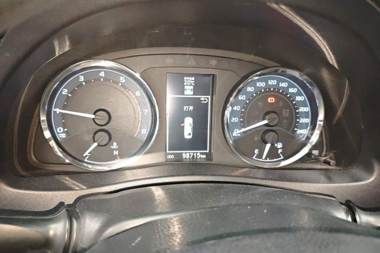 Used Toyota Levin 2018 185T CVT Luxury Edition China V Standard Instrument Cluster