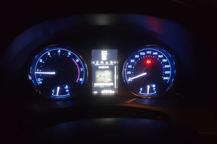 Used Toyota Levin 2018 185T CVT Luxury Edition China V Standard Instrument Cluster
