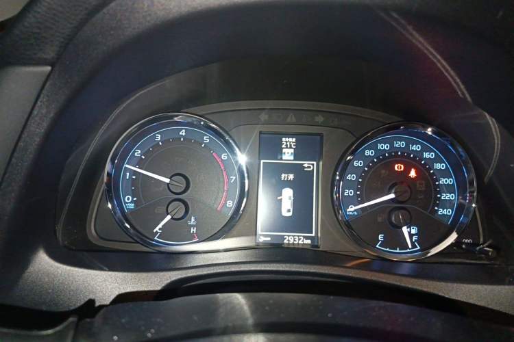 Used Toyota Levin 2018 185T CVT Luxury Edition China V Standard Instrument Cluster